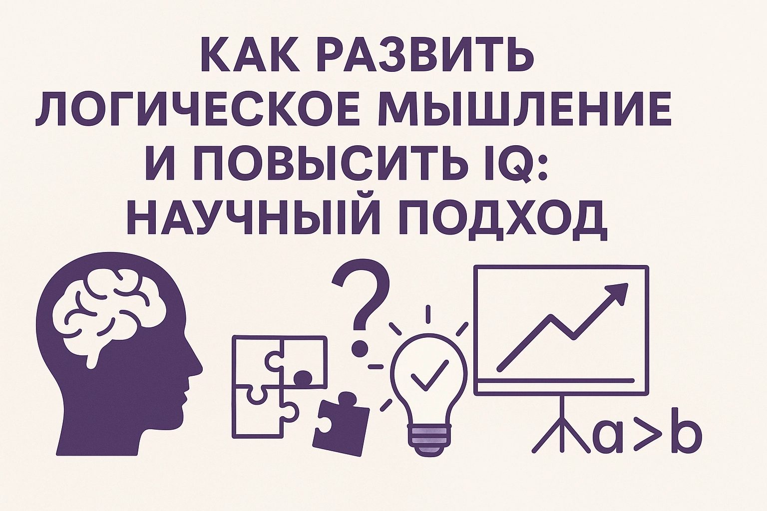 Как Развить Логическое Мышление и Повысить IQ: Научный Подход